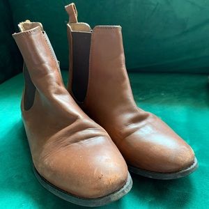 Vintage Leather Chelsea Boots Sz Euro 40